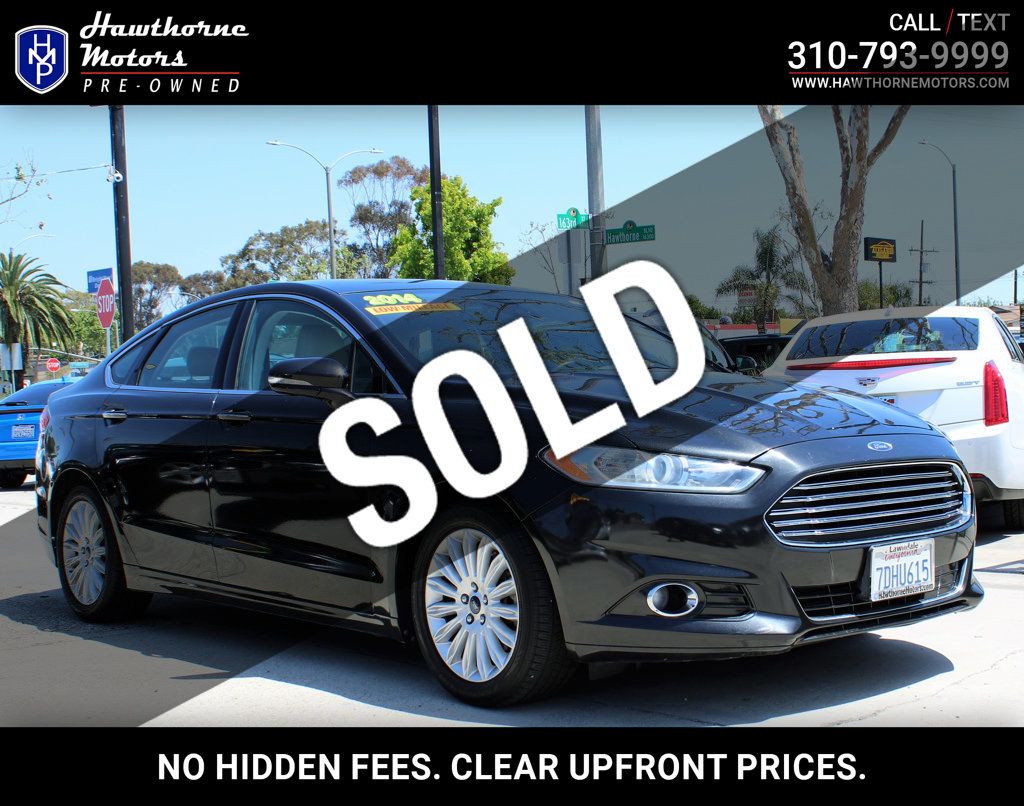 2014 Ford Fusion Energi 4dr Sdn Titanium  - 22983402 - 0