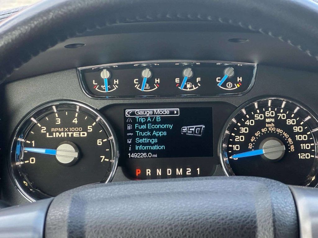 2014 Ford F-150 4WD SuperCrew 145" Limited - 23015340 - 26