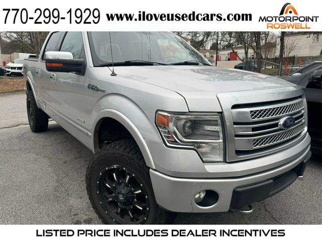 2014 Ford F-150 4WD SuperCrew 145" Platinum - 22763942 - 0