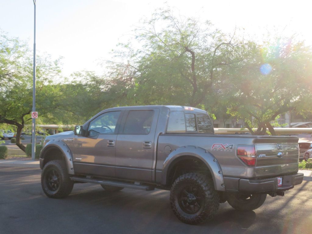 2014 Ford F-150 4X4 SUPERCREW ECOBOOST EXTRA CLEAN 4X4 FX4 LEATHER LIFTED  - 22641432 - 4