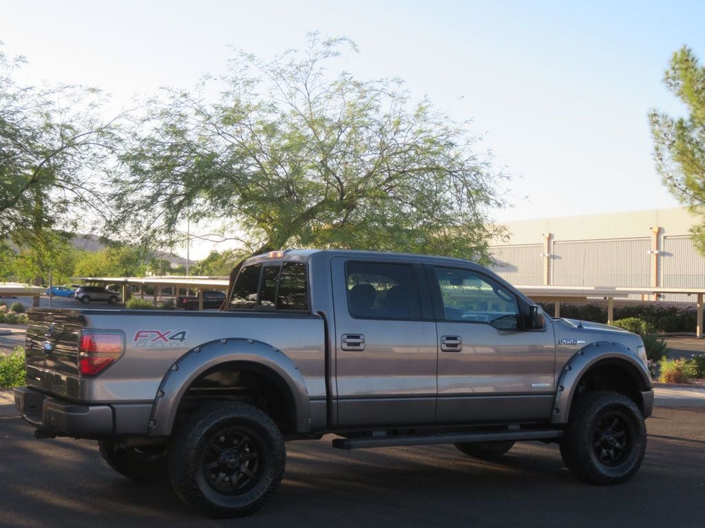 2014 Ford F-150 4X4 SUPERCREW ECOBOOST EXTRA CLEAN 4X4 FX4 LEATHER LIFTED  - 22641432 - 5