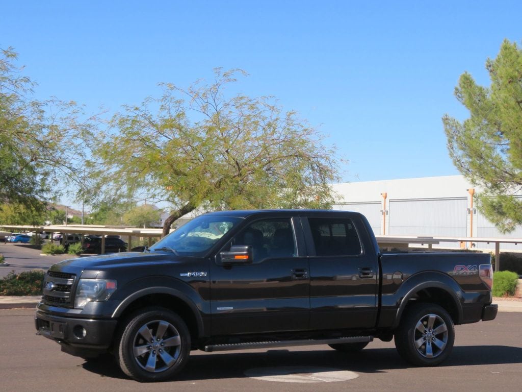 2014 Ford F-150 FX4 LEATHER 4X4 SUPERCREW 21 SERVICE RECORDS EXTRA  CLEAN 4X4 - 22672426 - 0