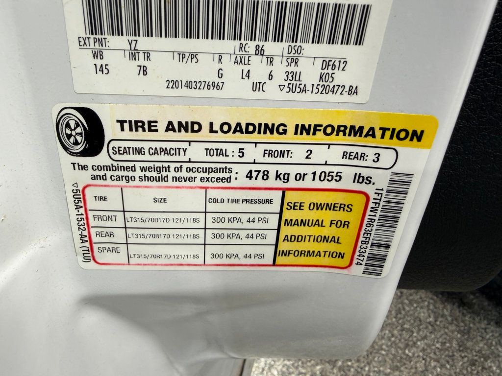 2014 Ford F-150 ROUSH RAPTOR SUPERCHARGED 1-Owner RARE - 22987760 - 59