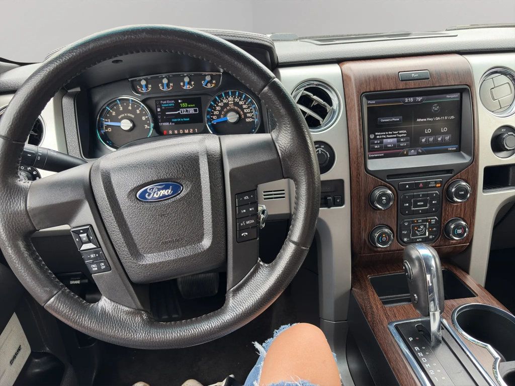 2014 Ford F-150 Supercrew Lariat Pickup 4D 5 1/2 ft - 23023851 - 10