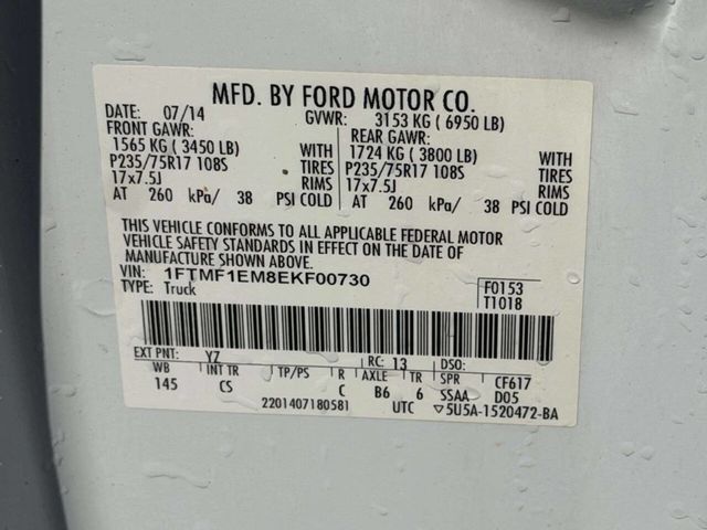 2014 Ford F-150 XLT 4x4 2dr Regular Cab Styleside 6.5 ft. SB - 22996135 - 15