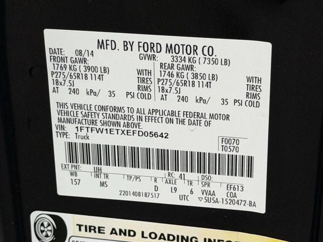 2014 Ford F-150 XLT 4x4 4dr SuperCrew Styleside 5.5 ft. SB - 22965023 - 30