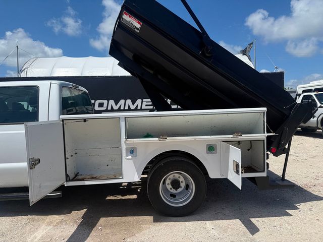 2014 Ford F-350 Crew Cab Utility Dump Truck  - 23009128 - 4