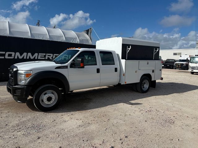 2014 Ford F-450 Crew Cab Enclosed Utility Service Truck  - 22993055 - 0