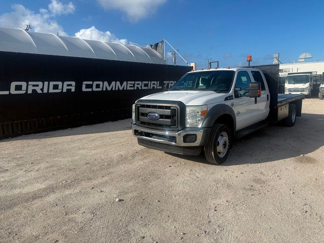 2014 Ford F-450 Crew Cab Flatbed  - 22994340 - 0