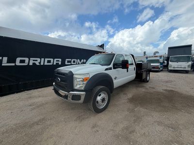 2014 Ford F-550 4X4 Crew Cab Flatbed