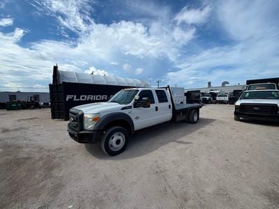 2014 Ford F-550 Crew Cab Gooseneck Flatbed