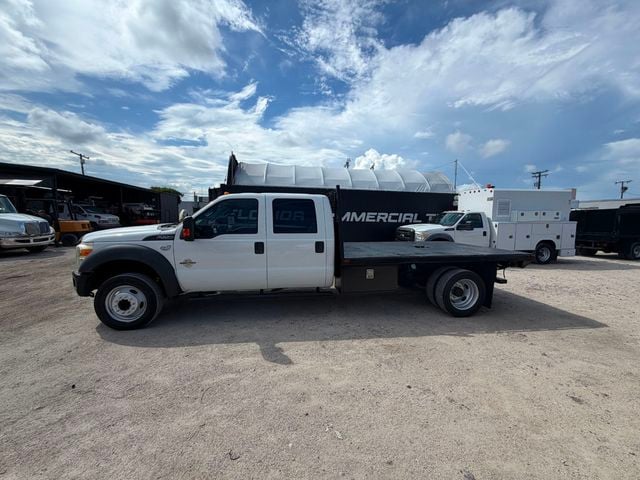 2014 Ford F-550 Crew Cab Gooseneck Flatbed  - 23078355 - 1