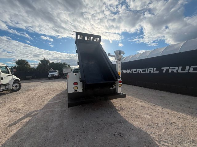 2014 Ford F-550 Crew Cab Utility Dump Tuck  - 22980404 - 2