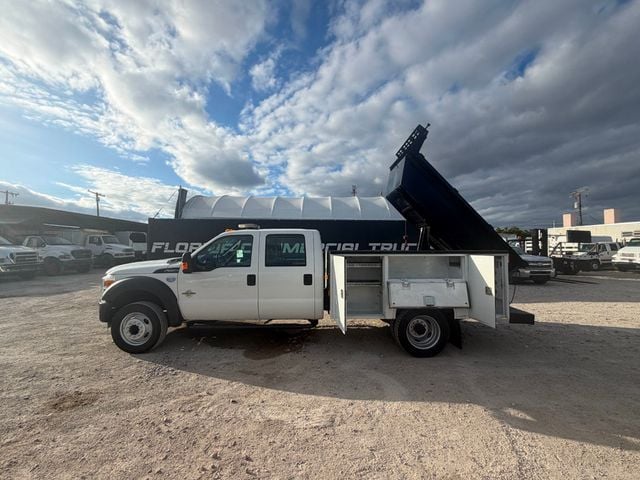 2014 Ford F-550 Crew Cab Utility Dump Tuck  - 22980404 - 5