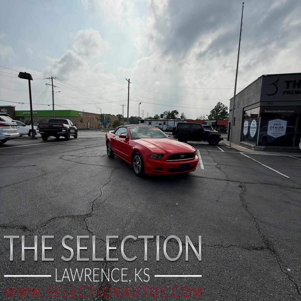 2014 Ford Mustang 2DR CONVERTIBLE V6 PREMIUM WSHAKER AUDIO - 23026205 | Video 1