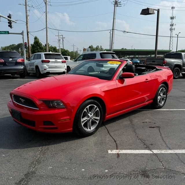 2014 Ford Mustang 2DR CONVERTIBLE V6 PREMIUM WSHAKER AUDIO - 23026205 - 18