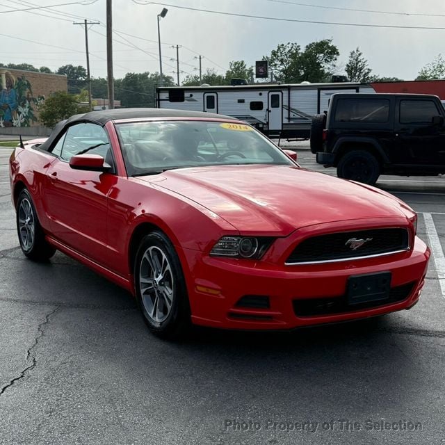 2014 Ford Mustang 2DR CONVERTIBLE V6 PREMIUM WSHAKER AUDIO - 23026205 - 1
