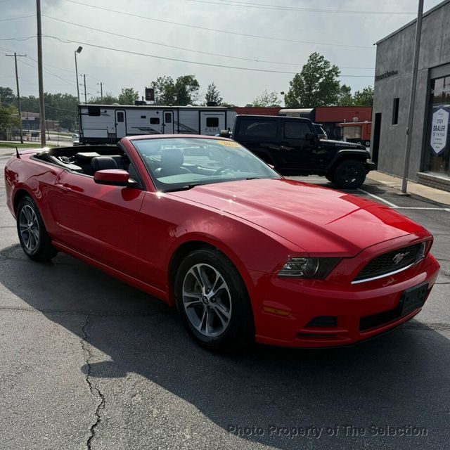 2014 Ford Mustang 2DR CONVERTIBLE V6 PREMIUM WSHAKER AUDIO - 23026205 - 24