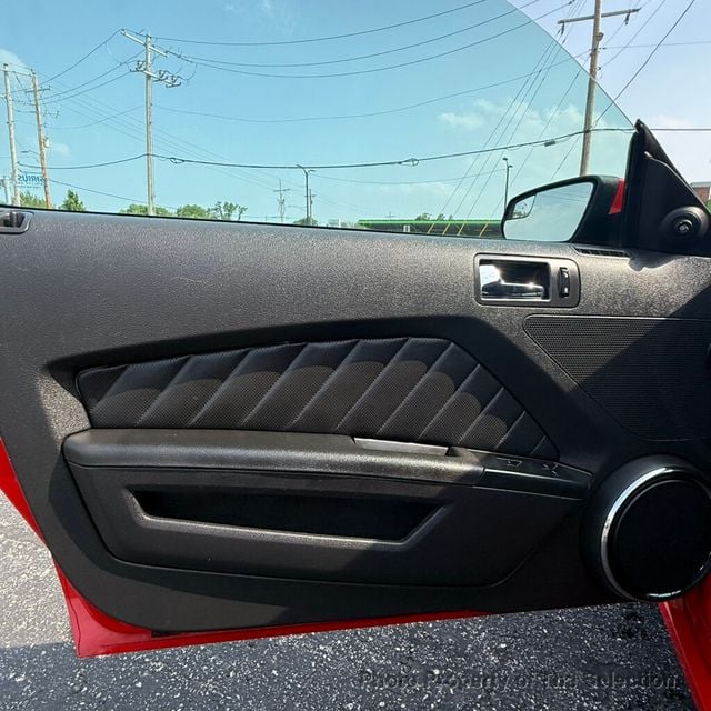2014 Ford Mustang 2DR CONVERTIBLE V6 PREMIUM WSHAKER AUDIO - 23026205 - 25