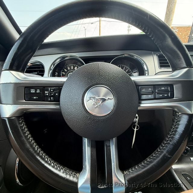 2014 Ford Mustang 2DR CONVERTIBLE V6 PREMIUM WSHAKER AUDIO - 23026205 - 28