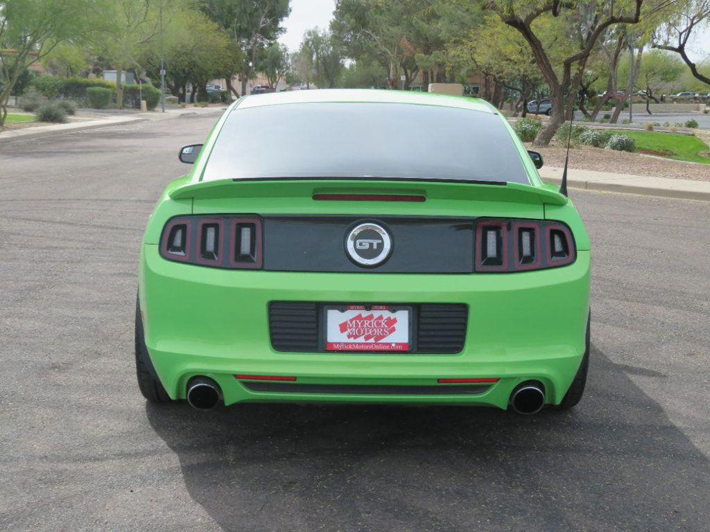 2014 Ford Mustang GOTTA HAVE IT GREEN  GT PREMIUM WOW FACTOR LOW MILES BADBOY - 22344785 - 11
