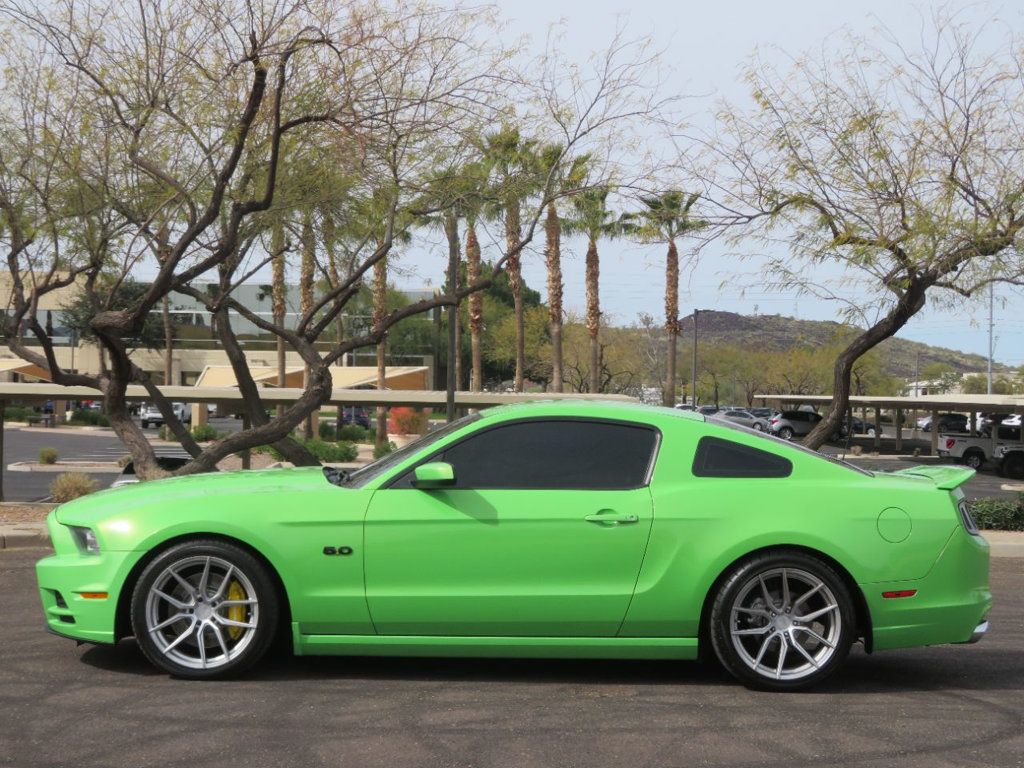 2014 Ford Mustang GOTTA HAVE IT GREEN  GT PREMIUM WOW FACTOR LOW MILES BADBOY - 22344785 - 1