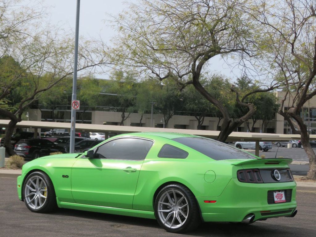 2014 Ford Mustang GOTTA HAVE IT GREEN  GT PREMIUM WOW FACTOR LOW MILES BADBOY - 22344785 - 4