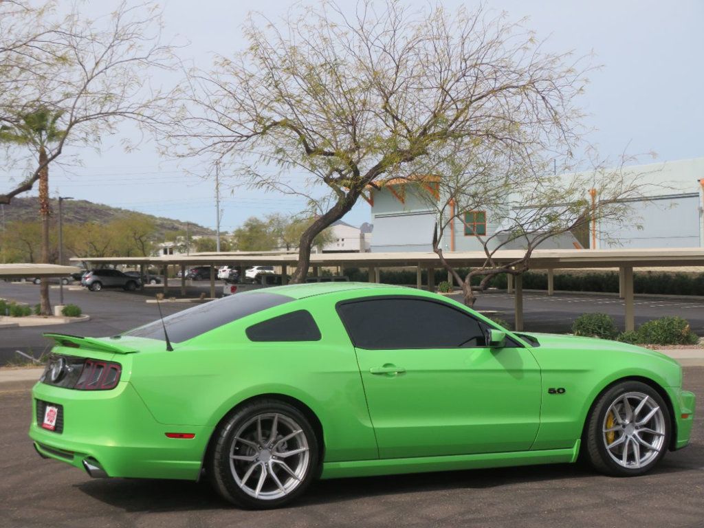 2014 Ford Mustang GOTTA HAVE IT GREEN  GT PREMIUM WOW FACTOR LOW MILES BADBOY - 22344785 - 5