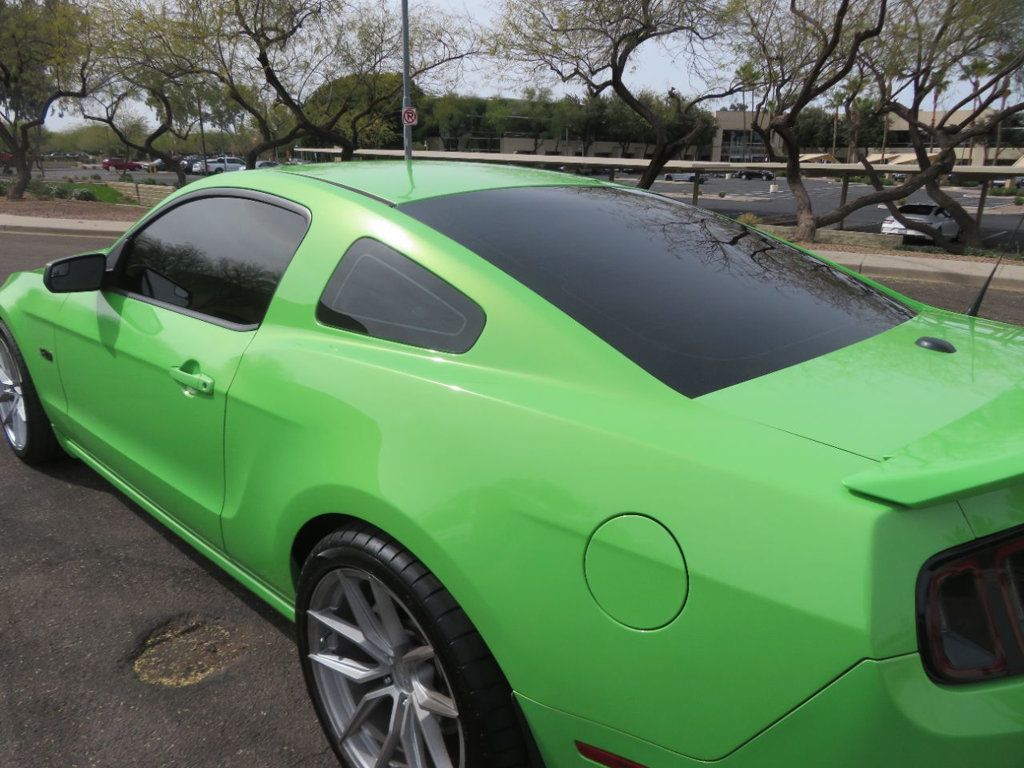 2014 Ford Mustang GOTTA HAVE IT GREEN  GT PREMIUM WOW FACTOR LOW MILES BADBOY - 22344785 - 6