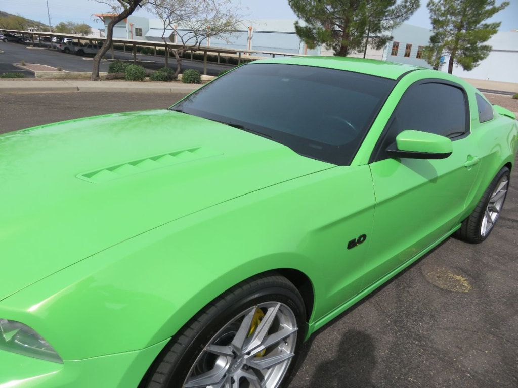 2014 Ford Mustang GOTTA HAVE IT GREEN  GT PREMIUM WOW FACTOR LOW MILES BADBOY - 22344785 - 7