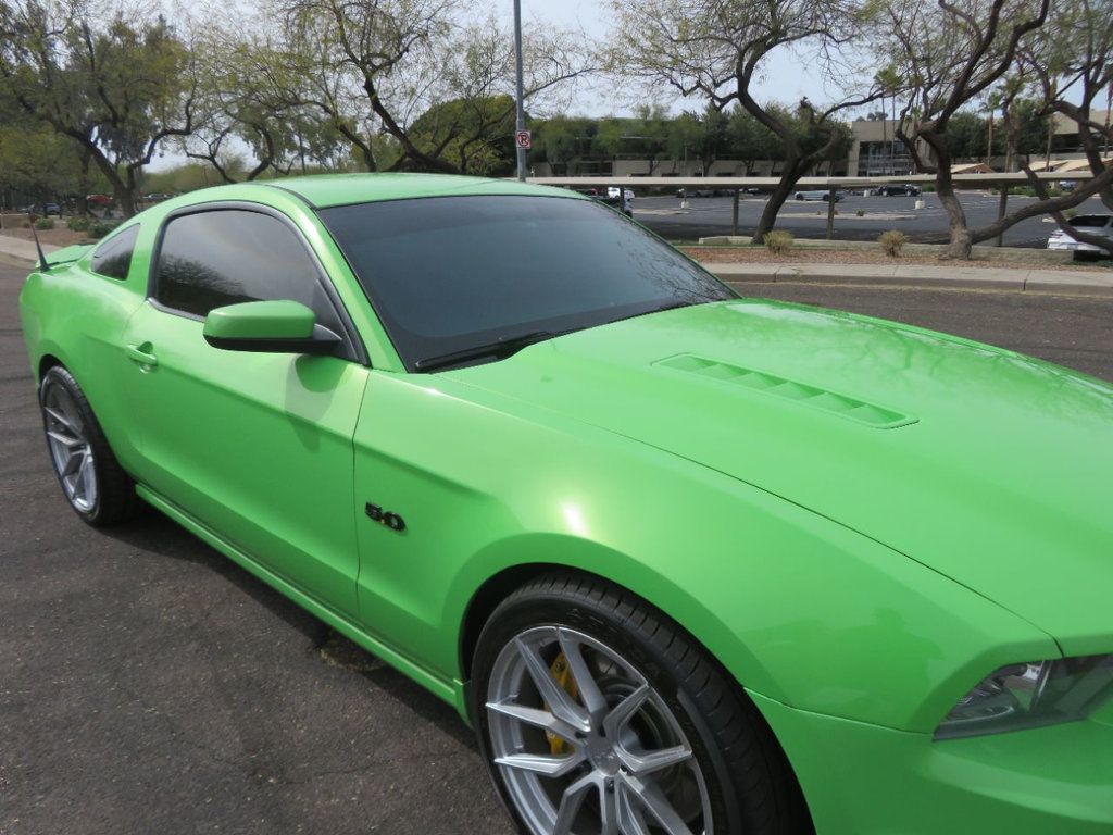 2014 Ford Mustang GOTTA HAVE IT GREEN  GT PREMIUM WOW FACTOR LOW MILES BADBOY - 22344785 - 8