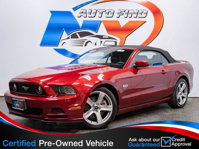 2014 Ford Mustang PREMIUM GT, 1 OWNER, CONVERTIBLE, LED BRAKE LIGHTS, NAVIGATION - 22968476 - 0