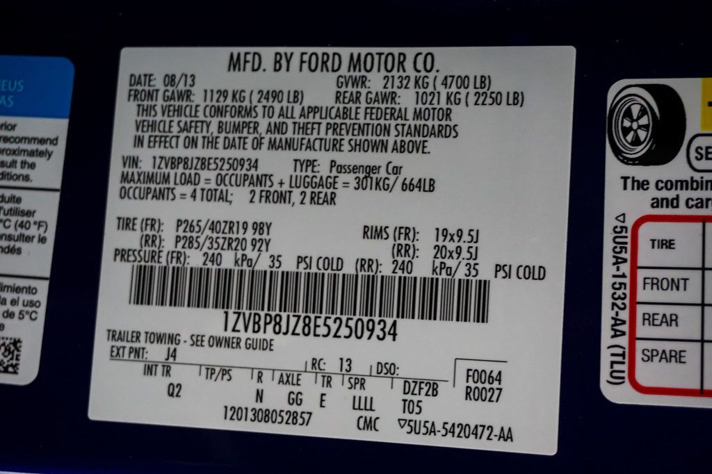 2014 Ford Mustang *Shelby GT500* *SVT Track Pkg* *Recaro's* *Only 2k Miles* - 23015393 - 16