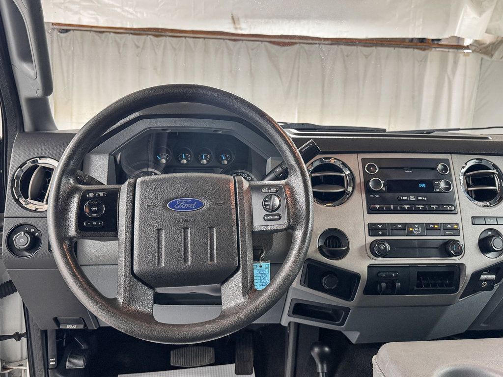 2014 Ford Super Duty F-250 SRW CREW CAB XLT 4X4 6.7L TURBO DIESEL - 23044586 - 10