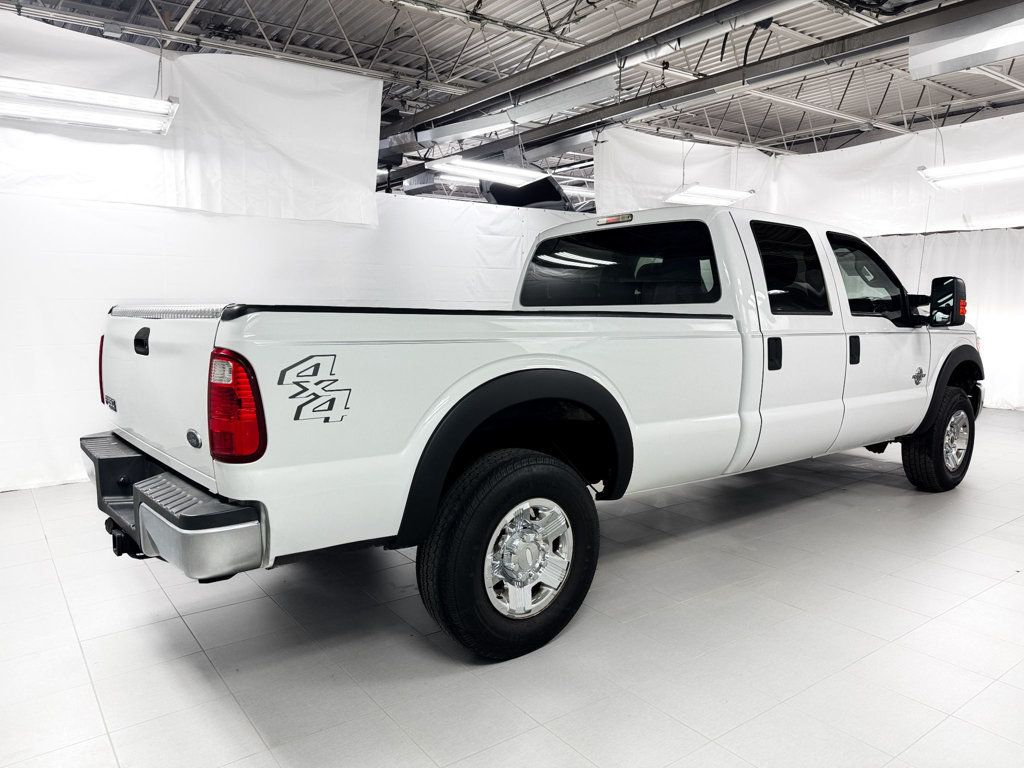 2014 Ford Super Duty F-250 SRW CREW CAB XLT 4X4 6.7L TURBO DIESEL - 23044586 - 4