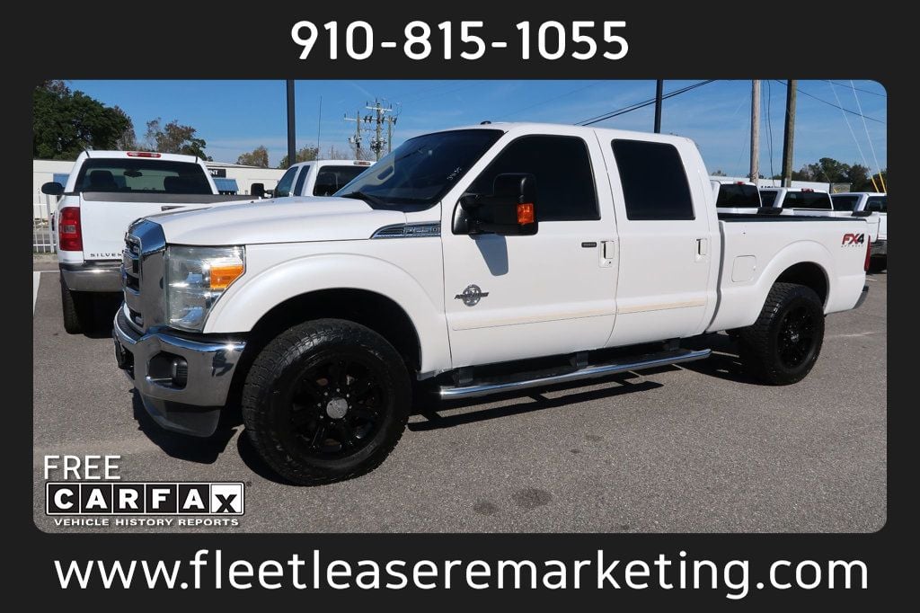 2014 Ford Super Duty F-250 SRW F250SD 4WD Crew Cab Lariat SWB - 22675501 - 0