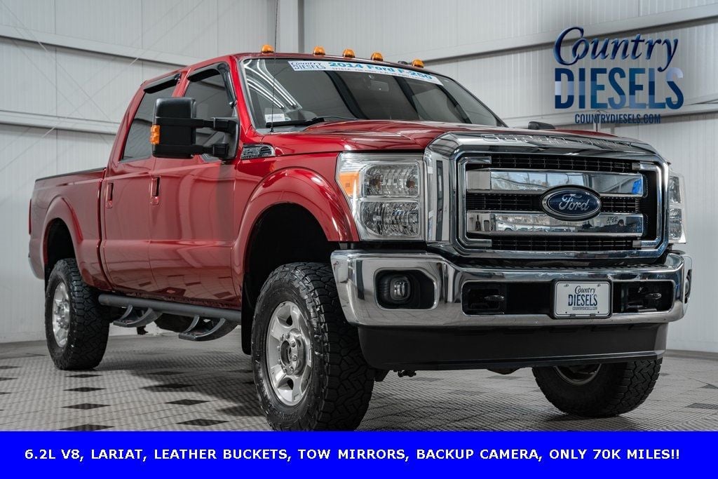 2014 Ford Super Duty F-250 SRW Lariat Leveled - 22631082 - 0