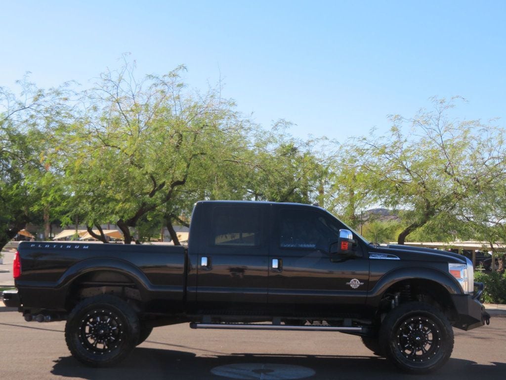 2014 Ford Super Duty F-250 SRW LIFTED PLATINUM POWERSTROKE DIESEL 4X4 EXTRA CLEAN BADBOY  - 22650760 - 2