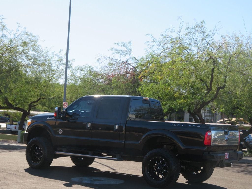 2014 Ford Super Duty F-250 SRW LIFTED PLATINUM POWERSTROKE DIESEL 4X4 EXTRA CLEAN BADBOY  - 22650760 - 4