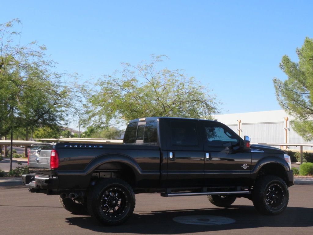 2014 Ford Super Duty F-250 SRW LIFTED PLATINUM POWERSTROKE DIESEL 4X4 EXTRA CLEAN BADBOY  - 22650760 - 5