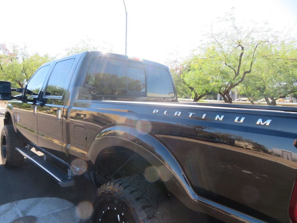 2014 Ford Super Duty F-250 SRW LIFTED PLATINUM POWERSTROKE DIESEL 4X4 EXTRA CLEAN BADBOY  - 22650760 - 6