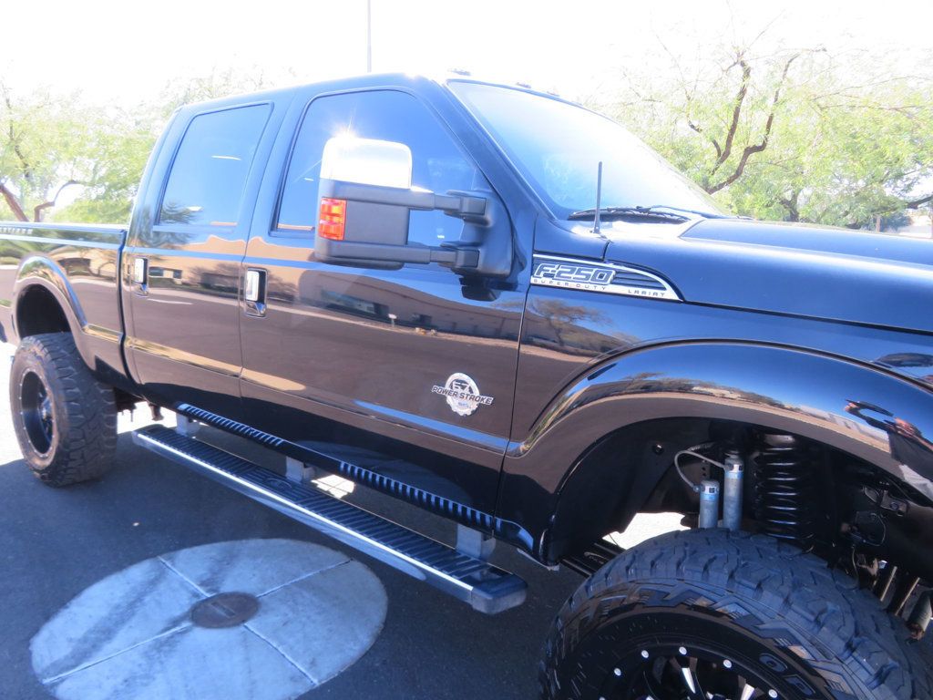 2014 Ford Super Duty F-250 SRW LIFTED PLATINUM POWERSTROKE DIESEL 4X4 EXTRA CLEAN BADBOY  - 22650760 - 8