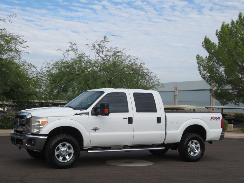2014 Ford Super Duty F-350 SRW 2OWNER AZ 4X4 POWERSTROKE DIESEL CREWCAB 4X4 EXTRA  CLEAN  - 22913026 | Video 1