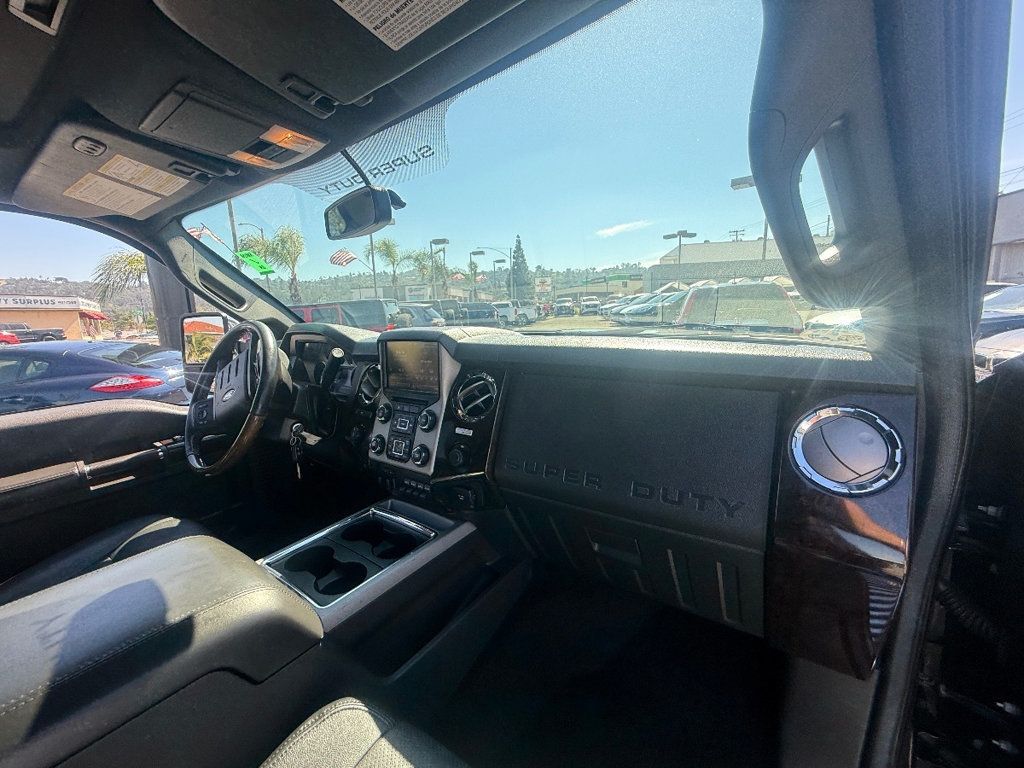2014 Ford Super Duty F-350 SRW Platinum - 23005302 - 18