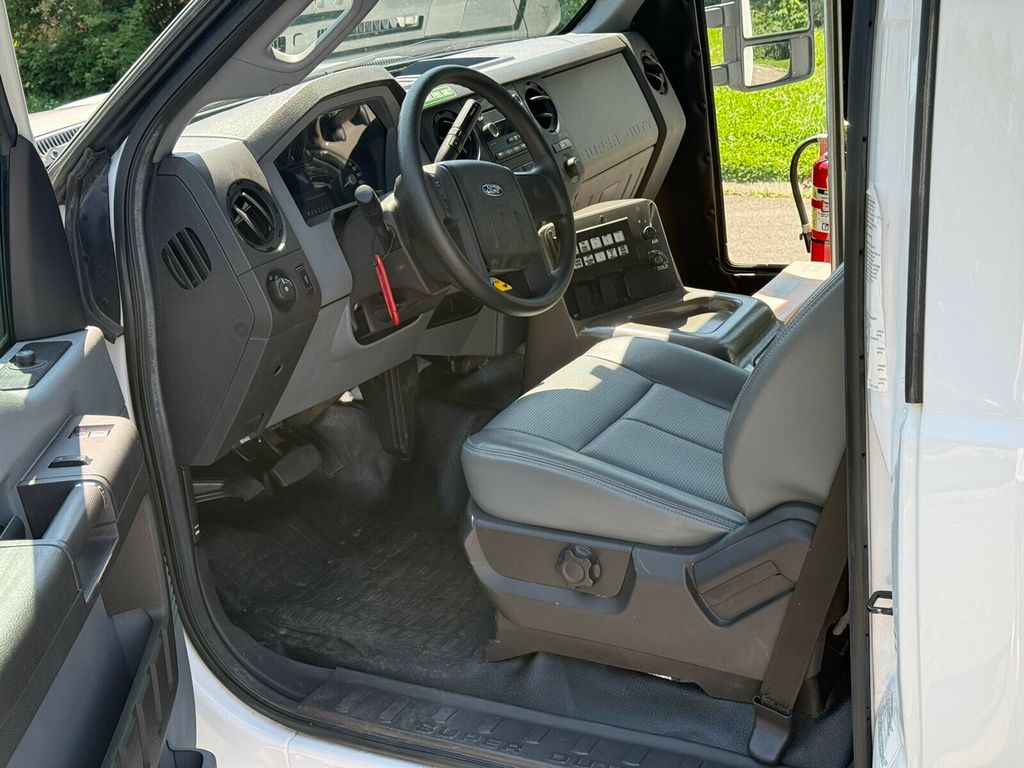 2014 Ford Super Duty F-450 DRW Cab-Chassis 4x4, 16 Passenger, Package Shelves, Carpeted Luggage Compartment - 23035823 - 14
