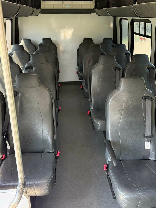 2014 Ford Super Duty F-450 DRW Cab-Chassis 4x4, 16 Passenger, Package Shelves, Carpeted Luggage Compartment - 23035823 - 24