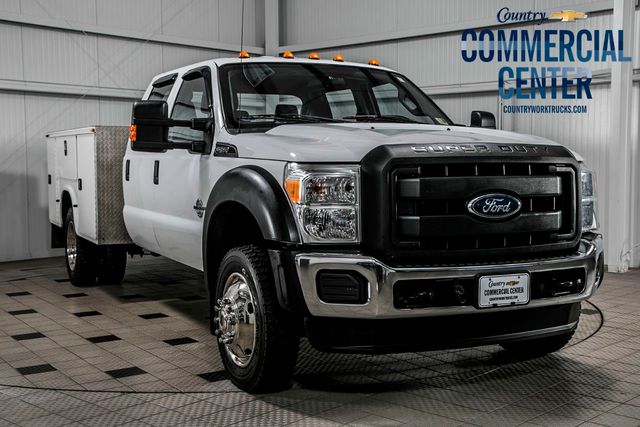 2014 Ford Super Duty F-450 DRW Cab-Chassis F450 CREW 4X4 * 6.7 POWERSTROKE * KNAPHEIDE UTILITY - 17245540 - 0