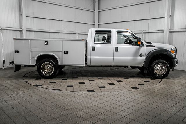 2014 Ford Super Duty F-450 DRW Cab-Chassis F450 CREW 4X4 * 6.7 POWERSTROKE * KNAPHEIDE UTILITY - 17245540 - 6