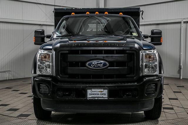 2014 Ford Super Duty F-550 DRW F550 SUPERCAB 4X4 * 6.7 POWERSTROKE * 11' CONTRACTOR DUMP - 17301033 - 2