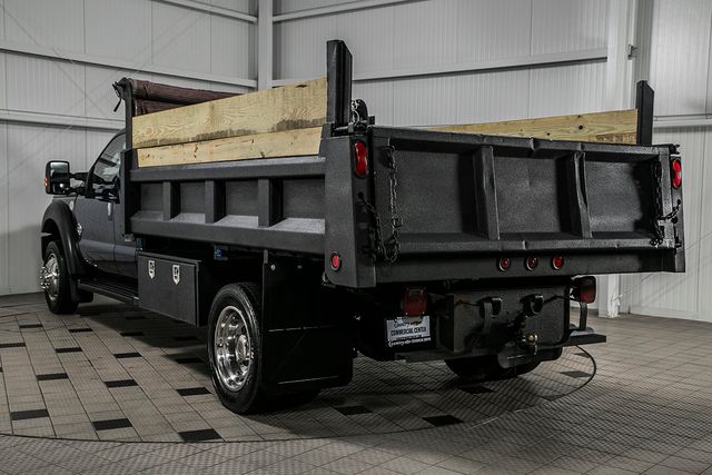 2014 Ford Super Duty F-550 DRW F550 SUPERCAB 4X4 * 6.7 POWERSTROKE * 11' CONTRACTOR DUMP - 17301033 - 5